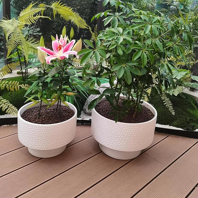 11 Inch Ceramic Plant Pots, Planter Pot - Image 6