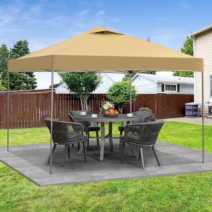 GDY 10x10 Pop Up Canopy Tent, Outdoor Canopy, Patio Tent, Commercial Instant - Image 7