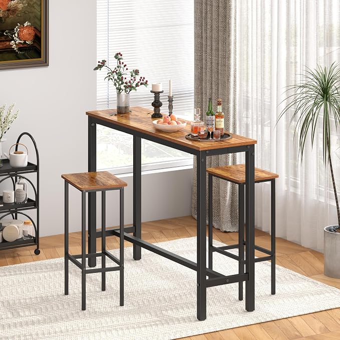 Mr IRONSTONE Bar Table, for Narrow Space, Living Room - Image 2