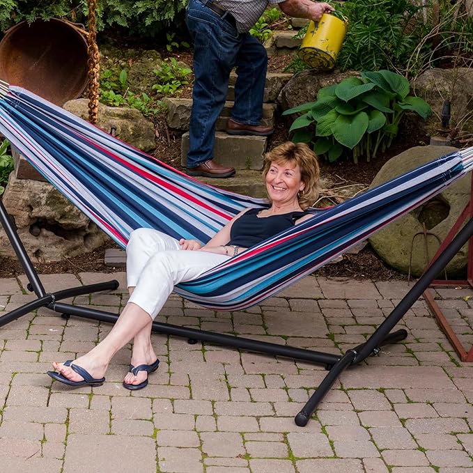 Vivere Double Cotton Hammock - Image 5