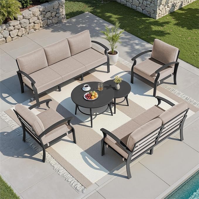 Kullavik Aluminum Patio Furniture Set by KULLAVIK