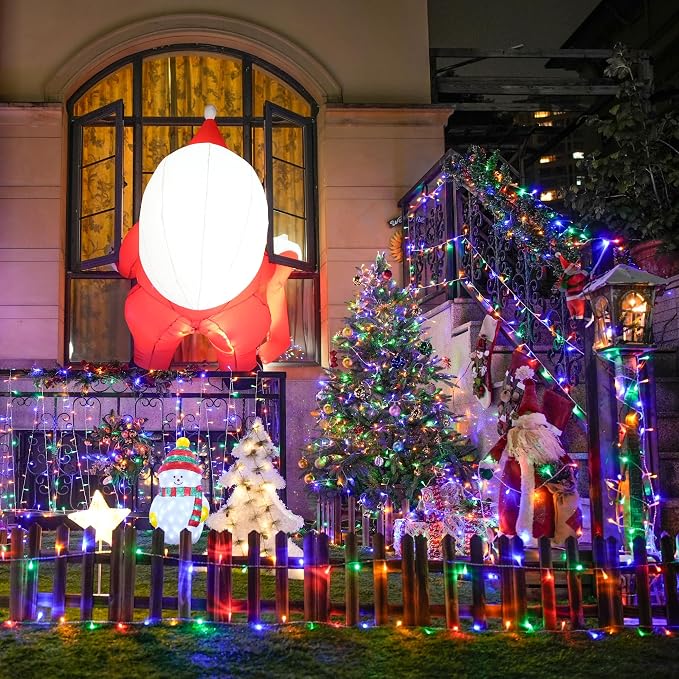 JMEXSUSS 150 LED Christmas Lights Indoor Outdoor Waterproof, 59 ft Connectable - Image 5