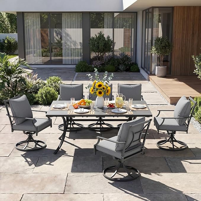Grand patio 7-Piece Patio Dining Set - Image 2