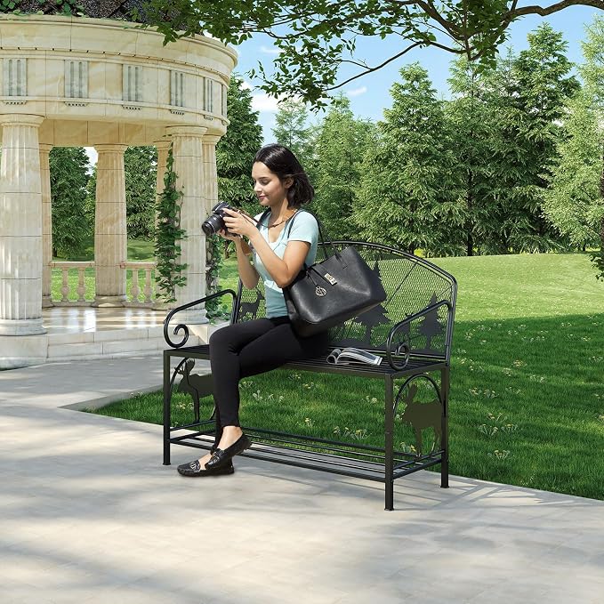 Outdoor Bench, Garden Bench - Image 5