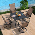 NUU GARDEN Outdoor Dining Set 5-Piece Patio Set by NUUGARDENCORPORATION