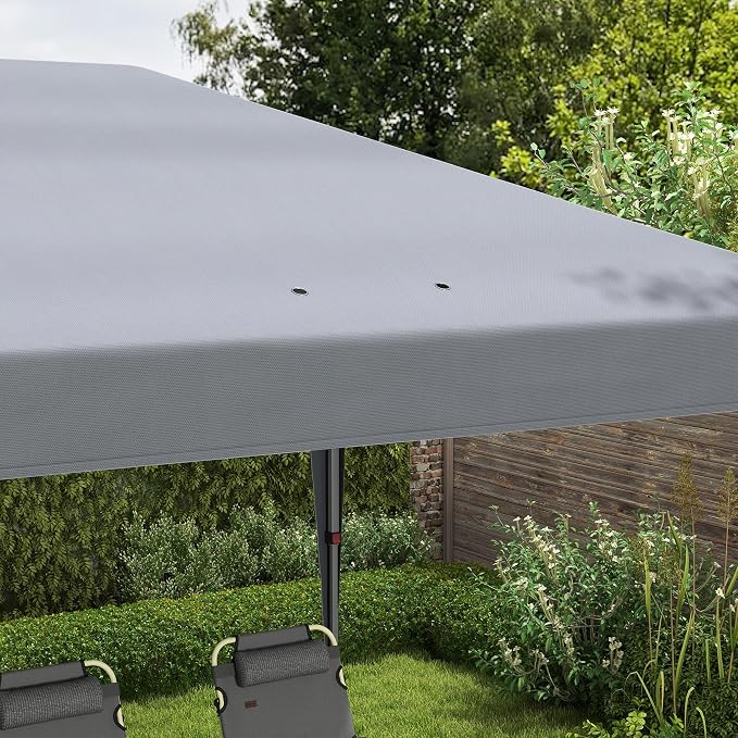 Outsunny 10' x 20' Pop Up Canopy Tent, Upgraded Heavy Duty Tents - Image 8