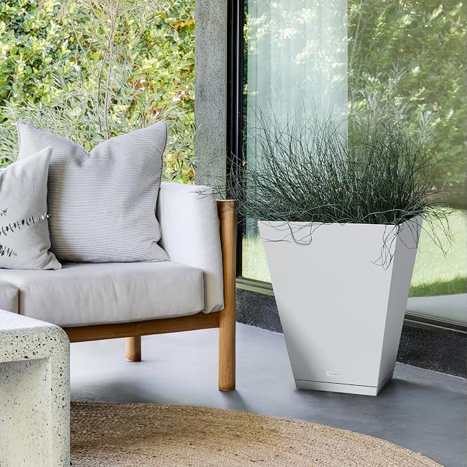 Veradek Nobleton Indoor/Outdoor Wide Square Planter - Image 6