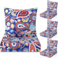 Hoteam 4 Set Outdoor Chair Patio Cushions 20 x 20 Inch Deep Seat Waterproof by Hoteam