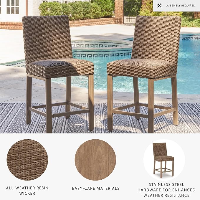 Signature Design by Ashley Walton Bridge Casual Weather Resistant Armless - Image 3