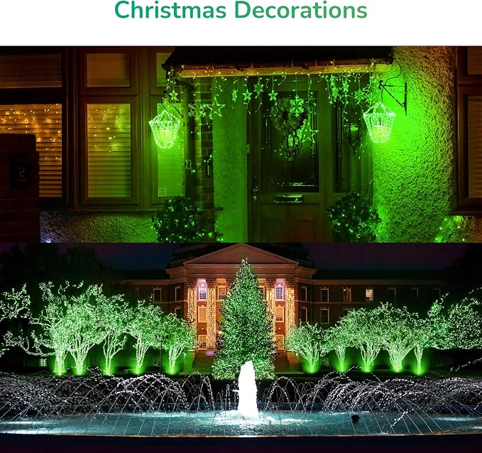 EDISHINE St.Patrick's Day/Easter Decorations PAR38 Green LED Flood Light Bulbs - Image 3