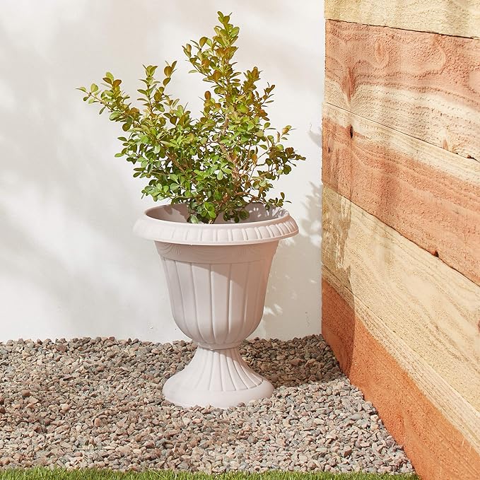 Arcadia Garden Products PL20TP Classic Traditional Plastic Urn Planter - Image 4
