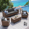 UDPATIO Patio Furniture Set, 5 Pieces Outdoor Conversation Sets by UDPATIO