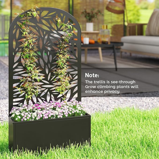 Outsunny Metal Raised Garden Bed - Image 8