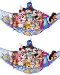 Lilly's Love Stuffed Animal Hammock | Corner Hanging Organizer, Toy Storage by LillysLove