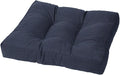 Cushion Source Tufted Ottoman Cushions, Sunbrella Spectrum Indigo by CushionSource