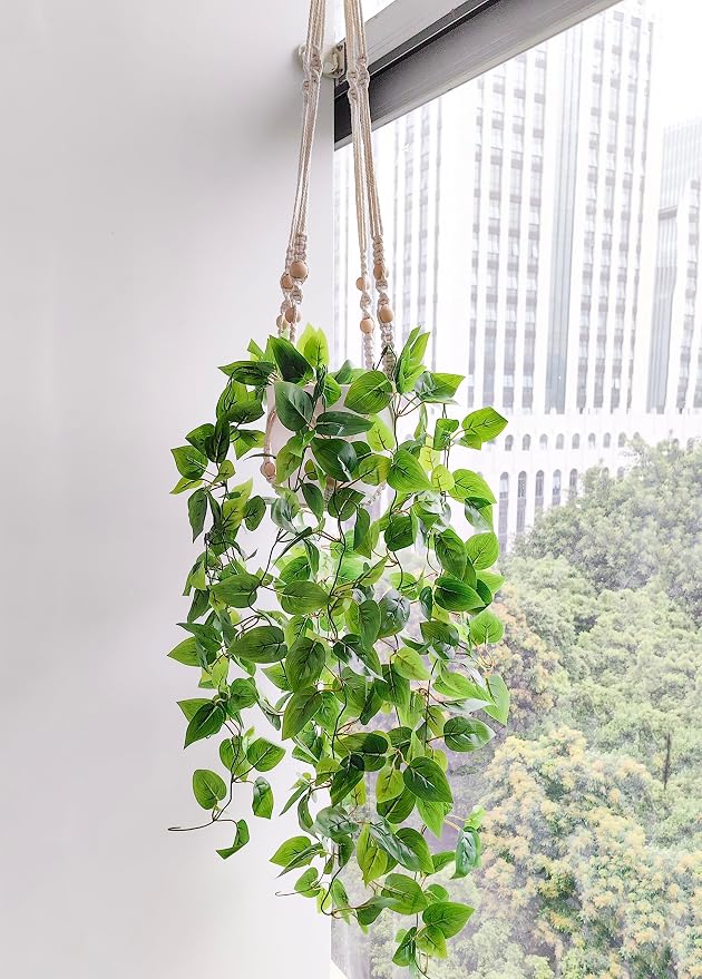 Comtelek Fake Hanging Plants Artificial Plants - Image 4