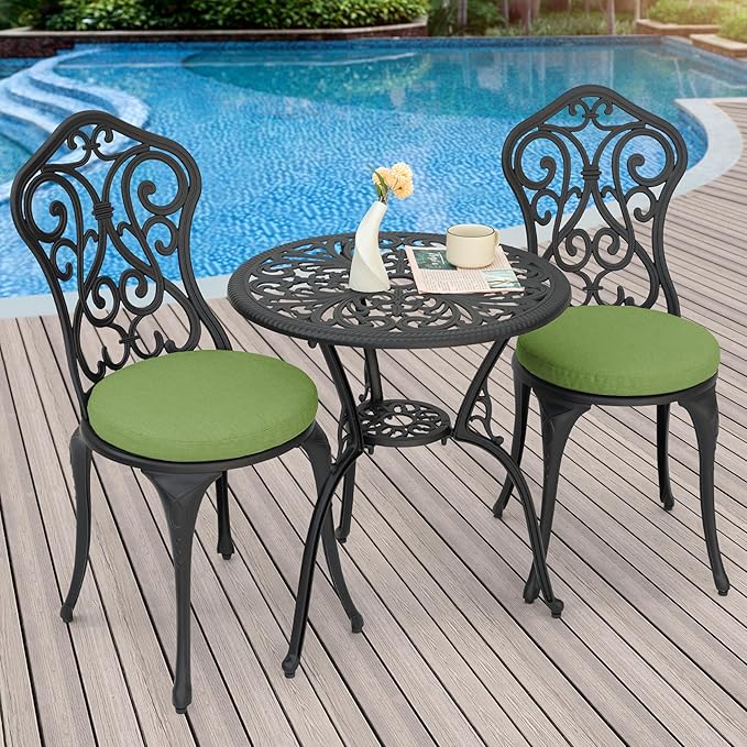 NUU GARDEN Patio 3-Piece Bistro Set - Image 2