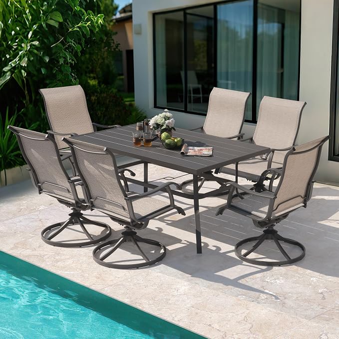 NUU GARDEN 7-Piece Outdoor Dining Set - Image 3