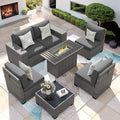 7 Piece Patio Furniture Set by VonzoyHome