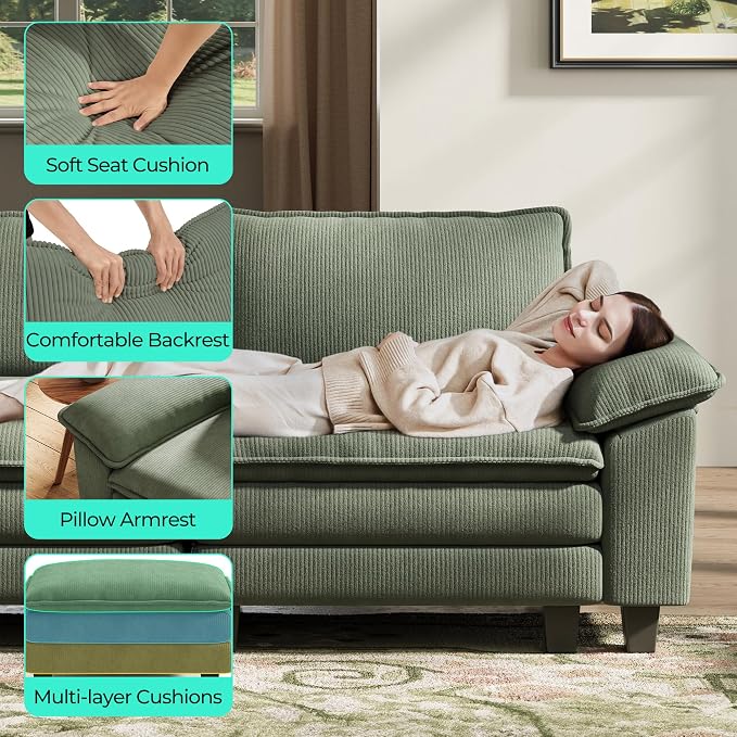 LINSY HOME Modular Sectional Sofa - Image 6