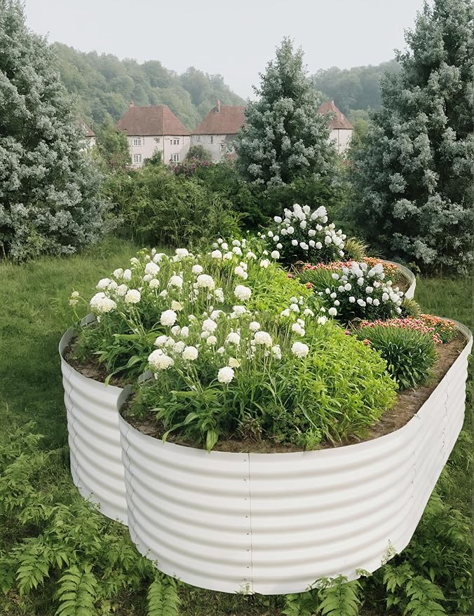 2 Pcs Raised Garden Beds Outdoor 8x4x2 ft - Image 8