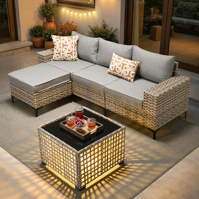 ovios 5-Piece Patio Furniture Set by OVIOS