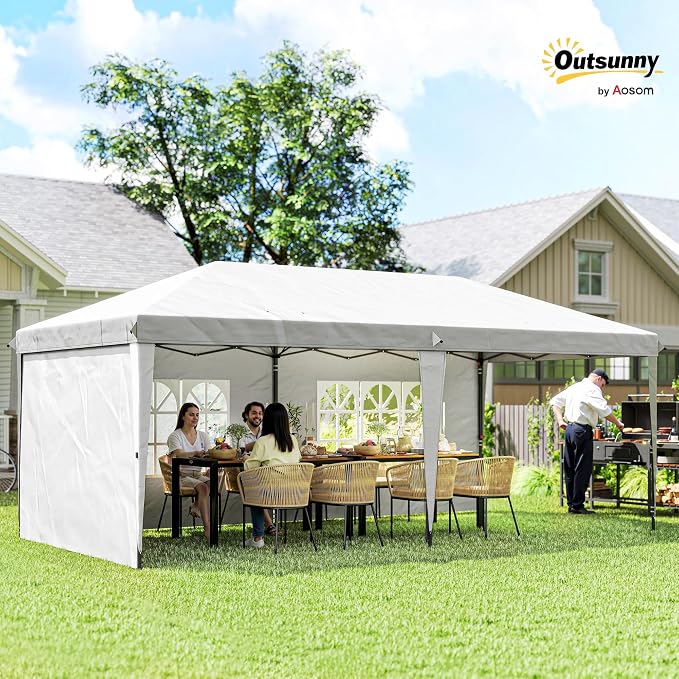 Outsunny 10' x 20' Pop Up Canopy Tent - Image 2