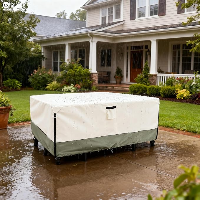 Outdoor Furniture Covers Waterproof, 600D Heavy Duty Patio Cover - Image 6