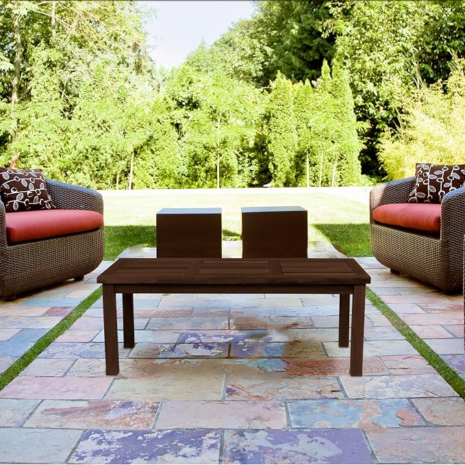 Teak Outdoor Coffee Table - Image 2
