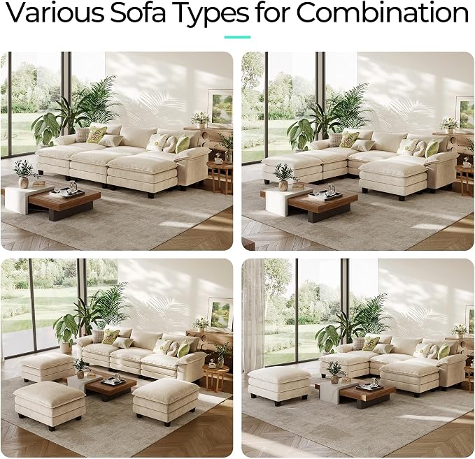 LINSY HOME Modular Sectional Sofa - Image 8