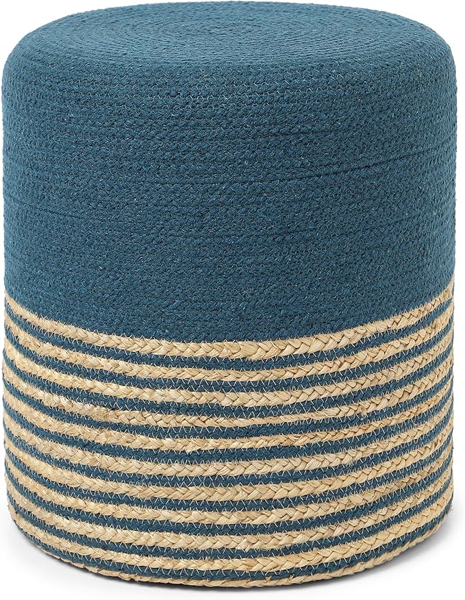 REDEARTH · Cylindrical Pouf Foot Stool Ottoman by REDEARTH