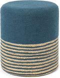 REDEARTH · Cylindrical Pouf Foot Stool Ottoman by REDEARTH