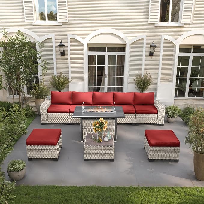 9-Piece Outdoor Patio Furniture Set - Image 9