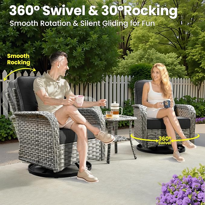 ovios 9-Piece Patio Furniture Set - Image 2