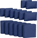 14 Pcs Outdoor Cushion Covers Patio Cushion Slipcovers Replacement Splash Proof by Pakunoda