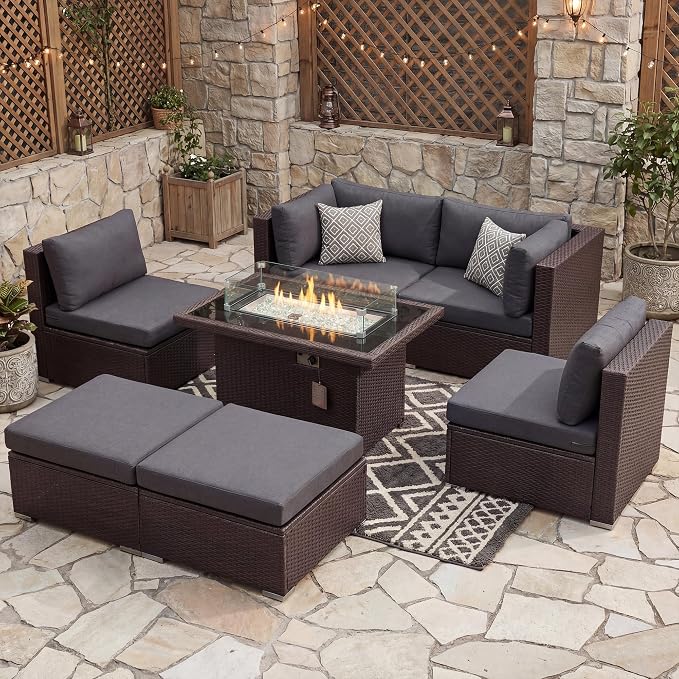 NICESOUL Extra Large Size Patio Furniture Set - Image 3
