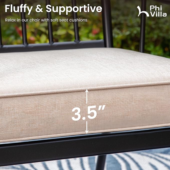 PHI VILLA 9 Pieces Outdoor Dining Set - Image 6
