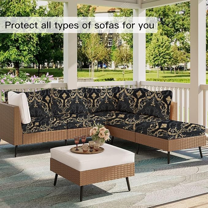Outdoor Cushion Covers Set, Replacement - Image 4