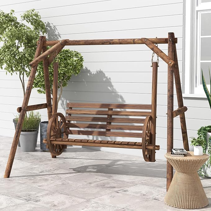 Outsunny 2-Seat Porch Swing - Image 2