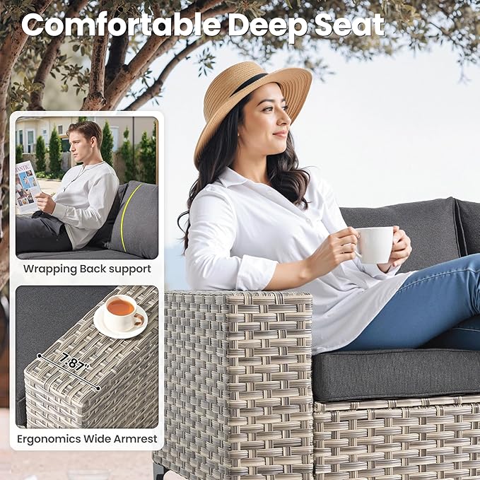 ovios 9-Piece Patio Furniture Set - Image 7