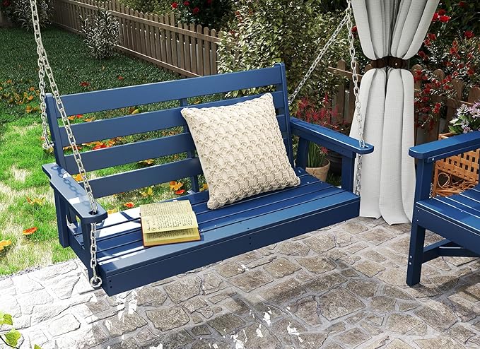 GREENVINES Porch Swing | 51’’ | HDPE Plastic | - Image 5