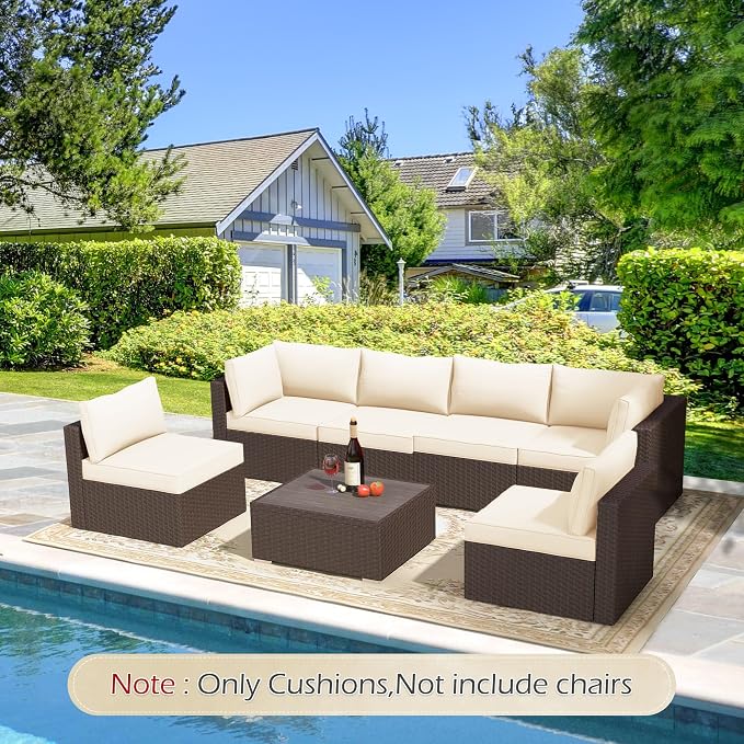 HOMREST Outdoor Replacement Cushions - Image 2