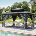 YITAHOME 16X12FT Patio Hardtop Metal Gazebo by YITAHOME