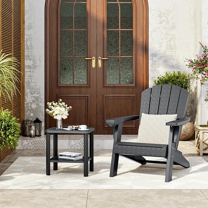 NUNU LAB Outdoor Chaise Lounge Chair Set of 3（2 of Chair and 1 of Side Table） - Image 9