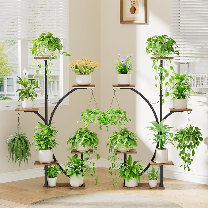 Plant Stand Indoor with Grow Lights - Image 4