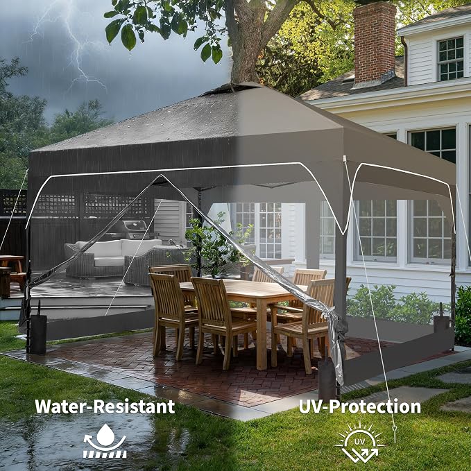 GDY 12x12FT Outdoor Pop Up Canopy Tent - Image 7