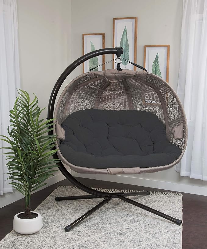 FlowerHouse Hanging Pumpkin Patio Chair - Image 6