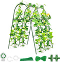 Cucumber Trellis for Raised Bed, U-Shape Garden Trellis for Climbing Plants by MQHUAYU