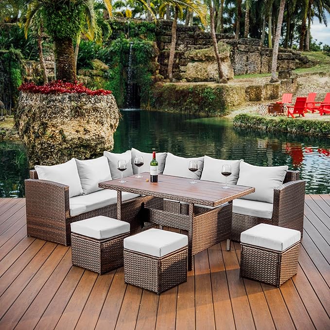 Nestl Wicker Outdoor Furniture Set by Nestl