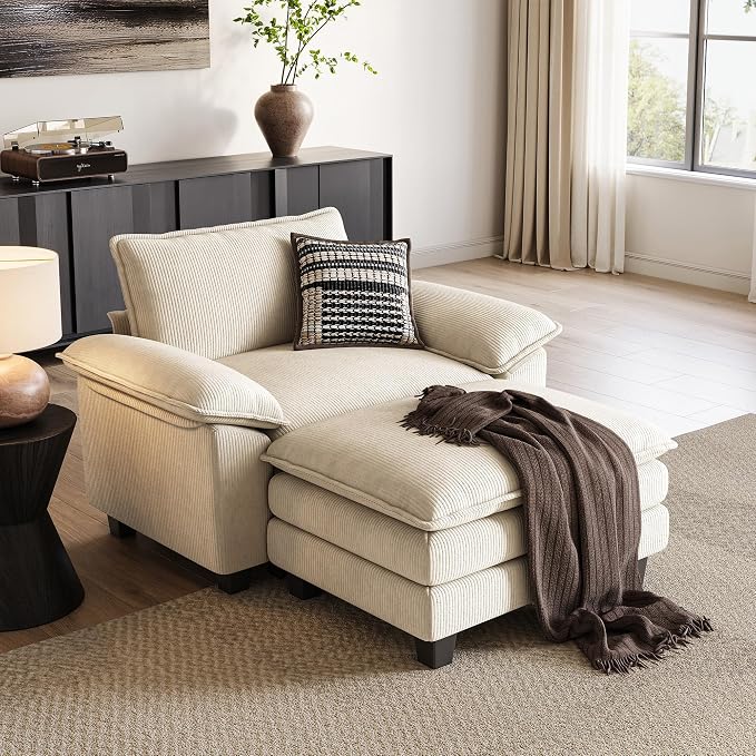 LINSY HOME Cloud Sofa Accent Chair by LINSYHOME